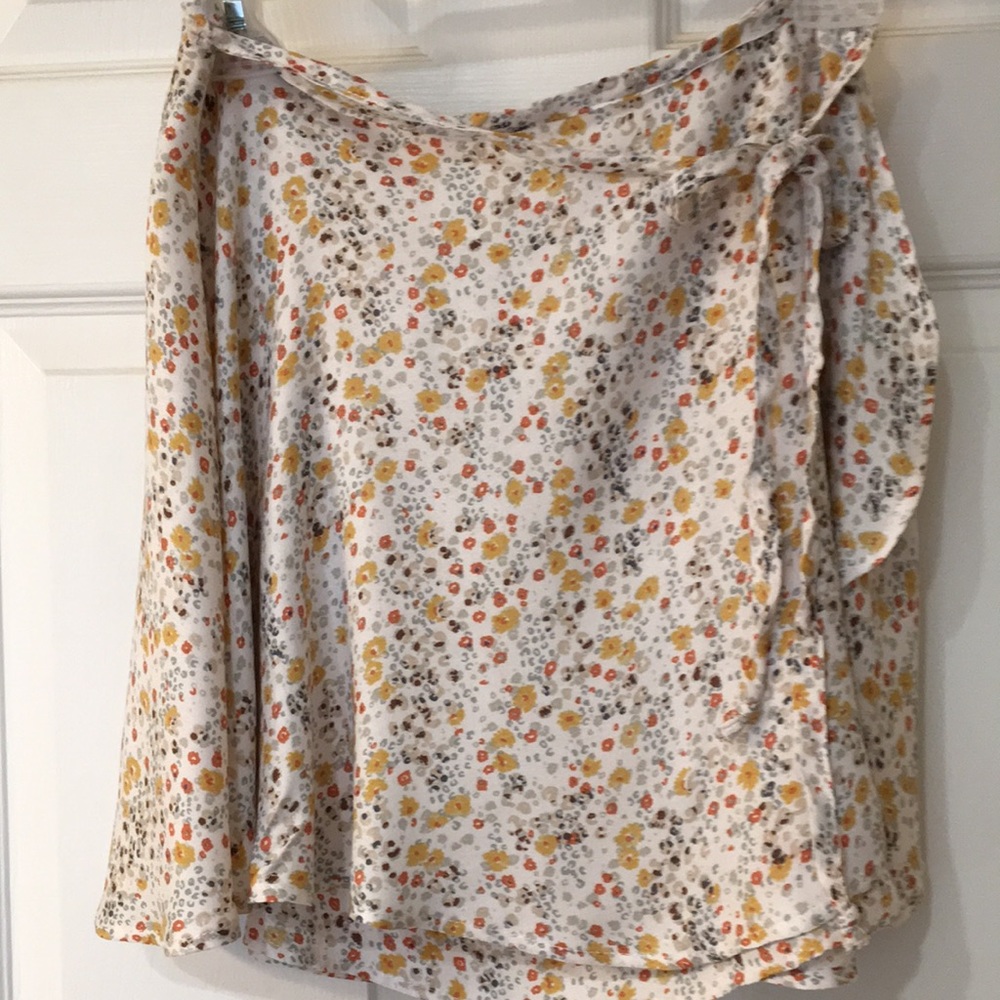 Urban Romantics Mini Wrap Skirt